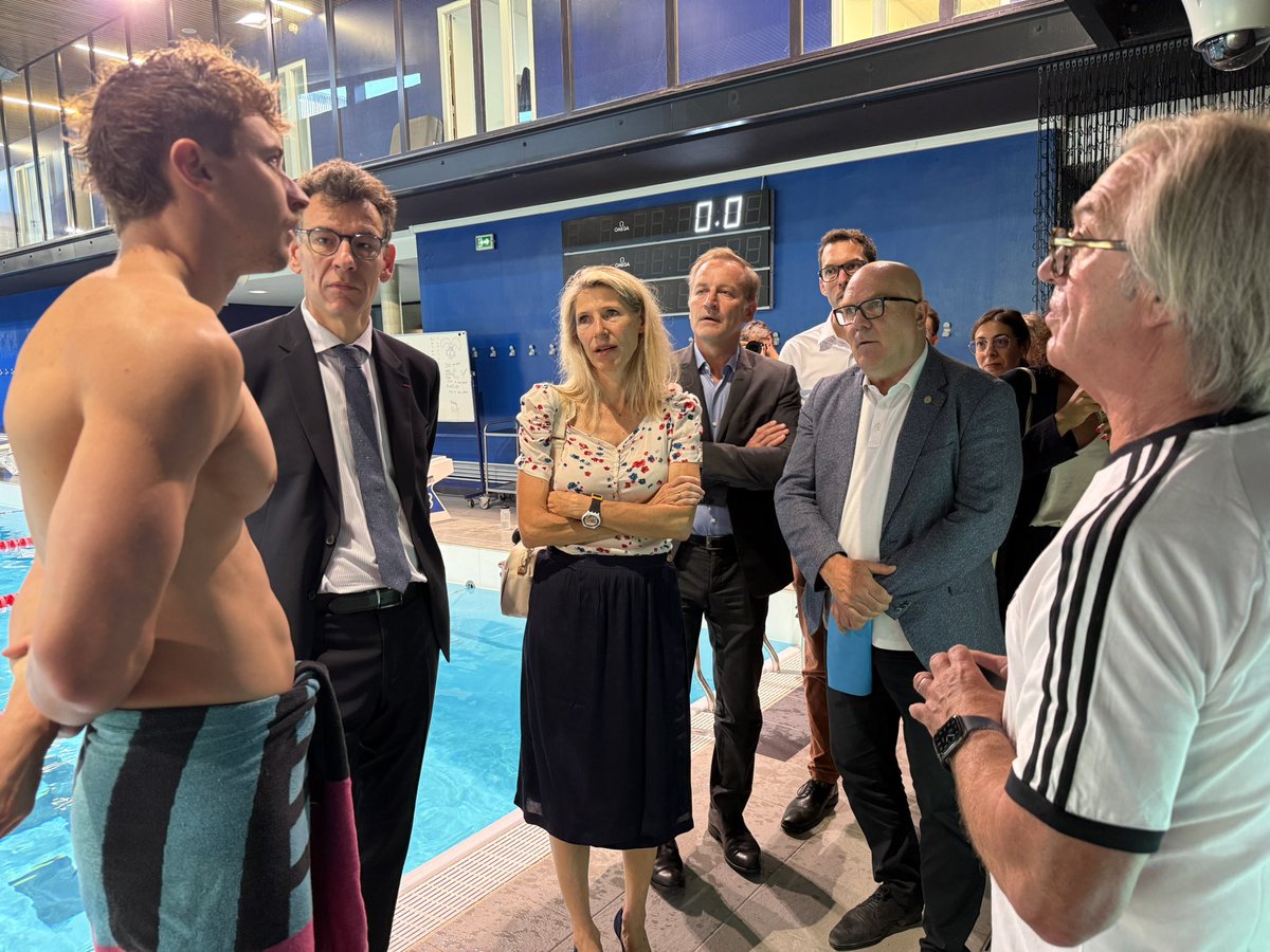 Le mois dernier, je rencontrais Maxime Grousset et son entraîneur Michel Chretien à l’INSEP avec Marie Barsacq pour voir comment l’apport de nos programmes de recherche était important pour la préparation de nos champions.

Bravo à Maxime pour sa médaille d’or aujourd’hui à