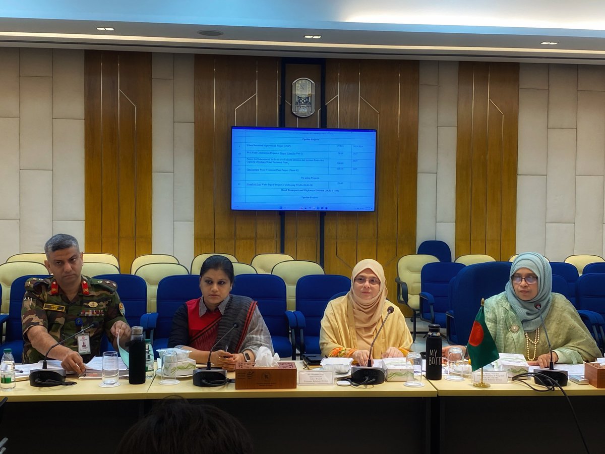 A productive discussion on EDCF &amp; EDPF-funded projects of #RTHD with Korean counterparts held at #ERD. Strengthening 🇧🇩🤝🇰🇷 collaboration for sustainable transport infrastructure. #DevelopmentPartnership #TransportBangladesh #EDCF #EDPF