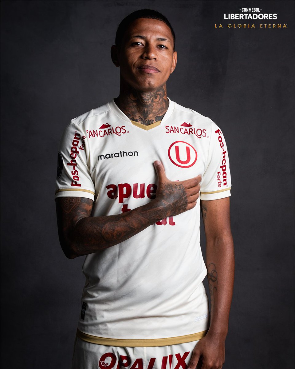 Libertadores's tweet photo. 🇵🇪Ⓤ Andy Polo es historia pura de @Universitario 

🏆 CONMEBOL #Libertadores | #GloriaEterna https://t.co/MJDqvzydTW