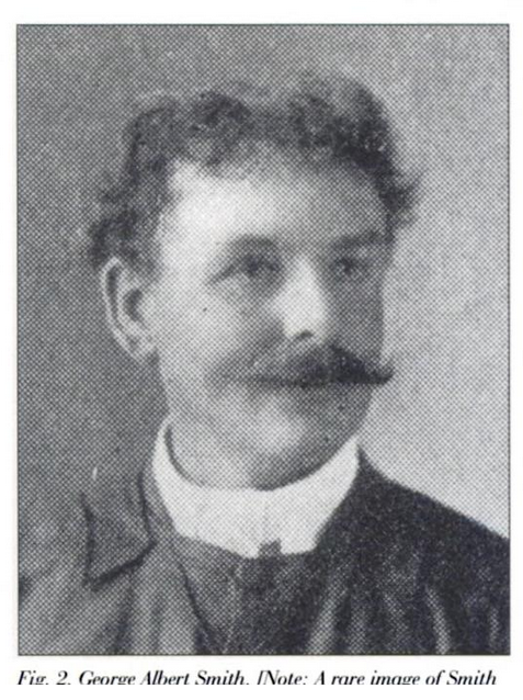 RealPreCinema's tweet image. GEORGE ALBERT SMITH (1864-1959)
Film pioneer #GeorgeAlbertSmith below, made one of the first spooky films Photographing a Ghost, now thought lost. It could be considered a precursor to the paranormal investigation sub-genre.

This lost film portrays three men who attempt to…