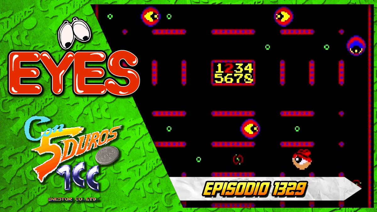 Eyes, 1cc a este clásico de Techstar de 1982. Este es el episodio milésimo tricentésimo vigésimo noveno (1329) de Con 5 Duros-1cc.

youtu.be/t_ykZ6wLnHw