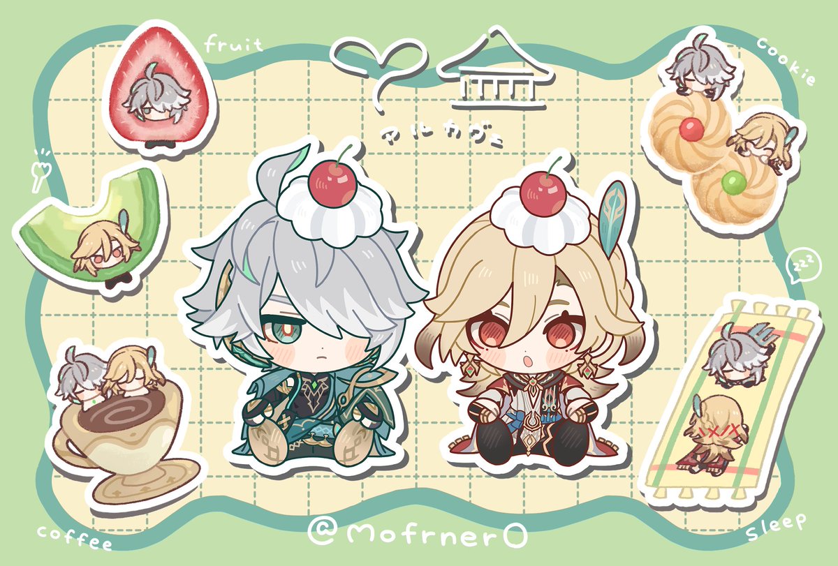 MofrnerO's tweet image. 今まで描いたちっこいアルカヴェ