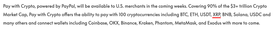 digitalassetbuy's tweet photo. It's Happening! PayPal/XRP https://t.co/dw3K6fzCPf