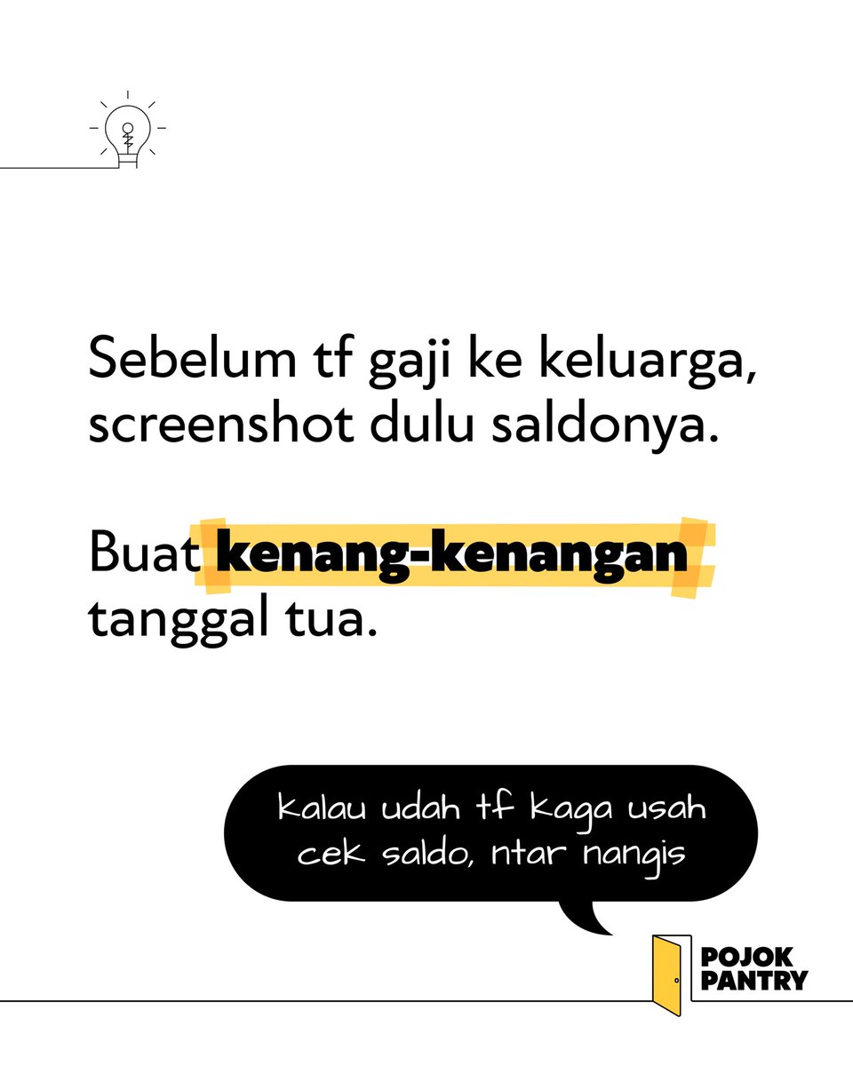 pojokpantry's tweet photo. Semangatin temen kalian yg gajinya numpang lewat itu coba!

#PojokPantry #POVMasOB #TipsdariMasOB #CorporateLife
#overheardcorporate https://t.co/mA6uZZnmrA