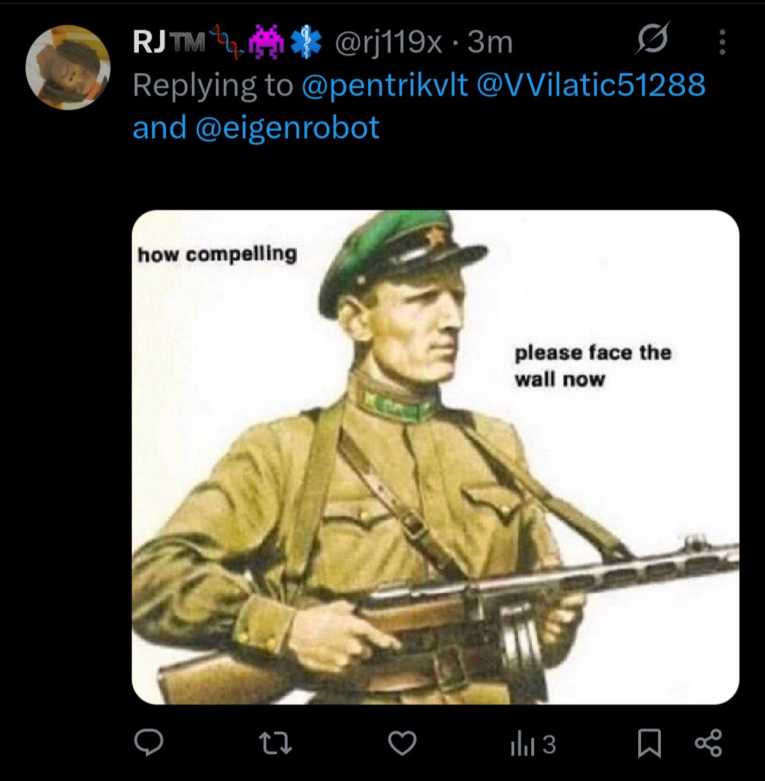 pentrikvlt's tweet image. a black guy just posted this at me