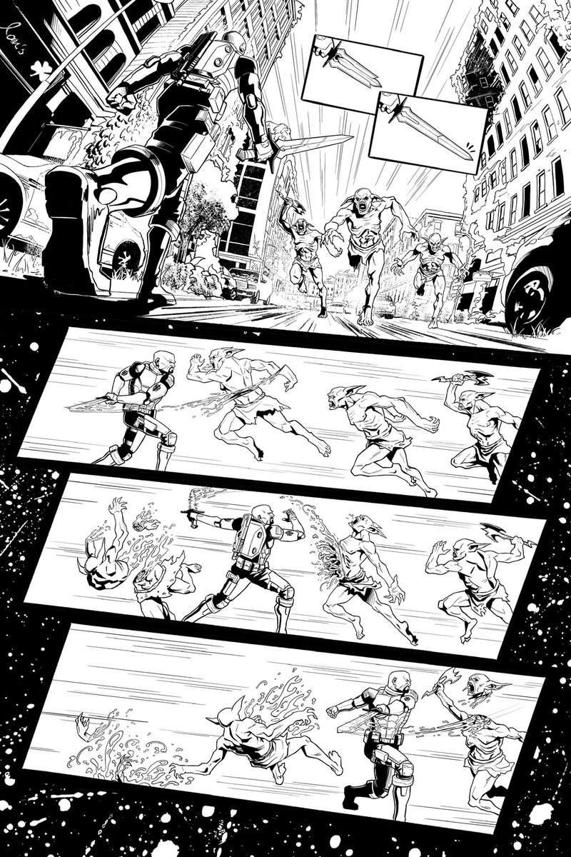 JRodriguez_art's tweet photo. So I’ve been working on a comic! Part of an anthology series full of talented people. The kickstarter is live right now so please go show some support if you can! Link in bio
#dualanimal #dualanimalanthology #slayersquadron https://t.co/dSzuPbkxJ9