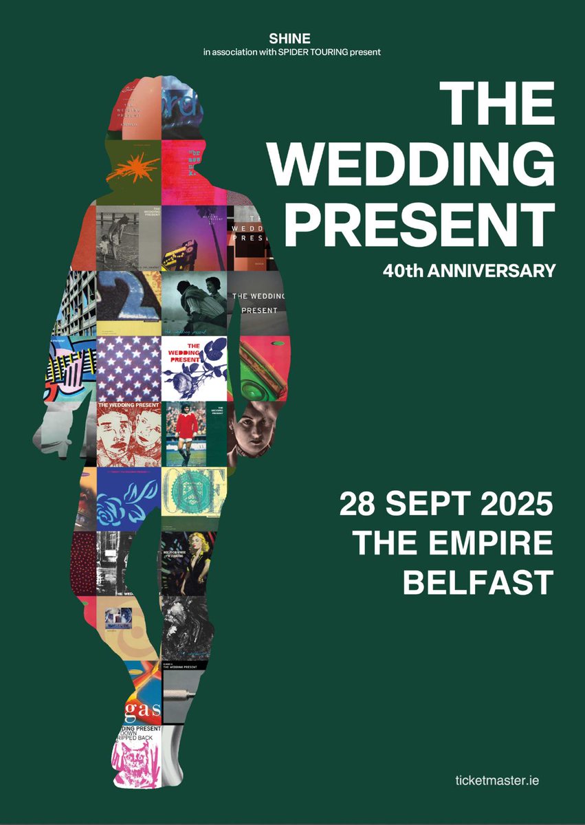 Less than 100 tickets available for the Weddos this September! Not going to lie, you'll not get any on the door. <a href="/weddingpresent/">David Gedge</a>