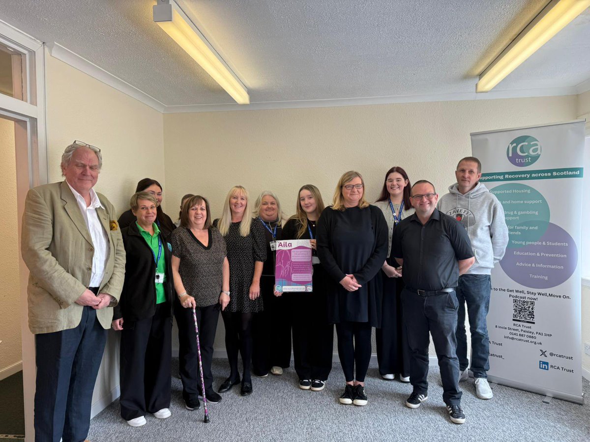 RCA Trust (@rcatrust) on Twitter photo A huge thank you to Jenni Minto and her team for coming along to visit us here at RCA Trust and hear from our Gambling Support Team members about the work we are carrying out across communities in Scotland to support those experiencing gambling harms <a href="/scotgov/">Scottish Government</a> <a href="/jenni_minto/">Jenni Minto MSP</a> A huge thank you to Jenni Minto and her team for coming along to visit us here at RCA Trust and hear from our Gambling Support Team members about the work we are carrying out across communities in Scotland to support those experiencing gambling harms <a href="/scotgov/">Scottish Government</a> <a href="/jenni_minto/">Jenni Minto MSP</a>