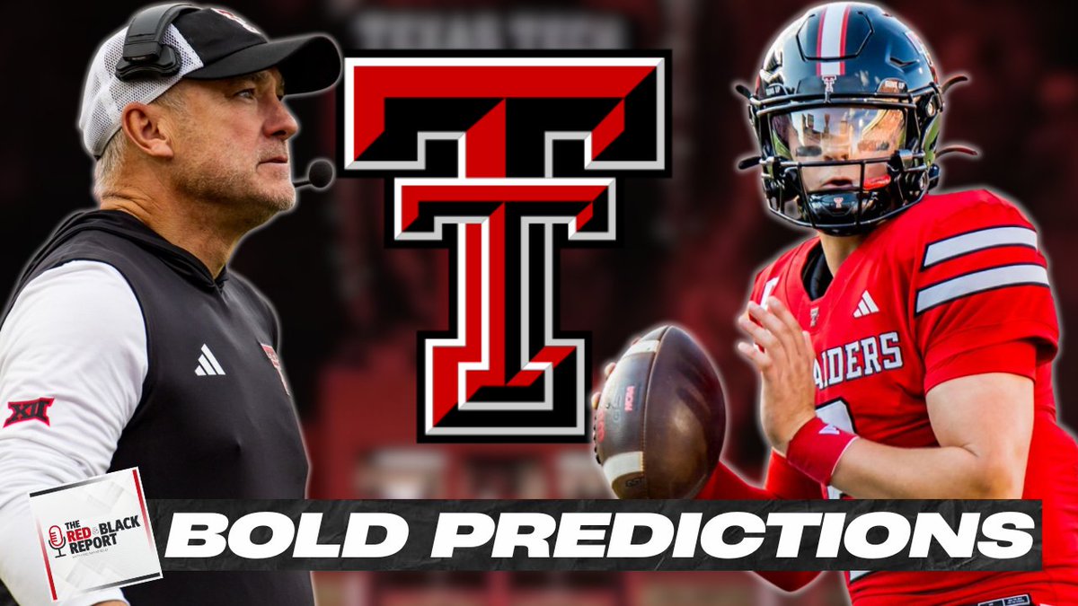 🔴 Texas Tech Football Bold Predictions ⚫️

- Red Raiders to have #1 defense in the Big 12? 
- Buy Morton stock now? 📈
- Historic pass rush incoming?

📺: youtu.be/yL1dpkw04c0?si…