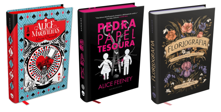 missaolivros's tweet image. 🔥 Novo Cupom • 20% OFF
📚 Alice no País das Maravilhas (R$ 36,56 no PIX)
👉 amzn.to/474TEsd
📚 Pedra Papel Tesoura - Capa dura (R$ 39,14)
👉 amzn.to/3GUa9wN
📚 Floriografia - Capa dura (R$ 40,12 no PIX)
👉 amzn.to/44SQ3w9
🎟 Aplicado automaticamente