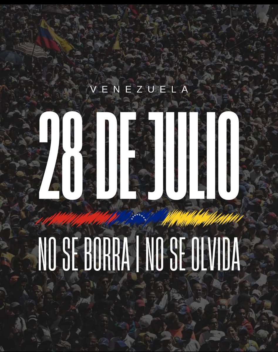 turri14_'s tweet image. La declaración del pueblo venezolano aquel 28 de julio es clara e inquebrantable. Se quiso DEMOCRACIA y LIBERTAD. Se dijo NO a la dictadura de Maduro. Con @MariaCorinaYA y @EdmundoGU Venezuela volverá a ser libre y hasta entonces la lucha no parará . Hasta el final. 🇻🇪 VA A PASAR