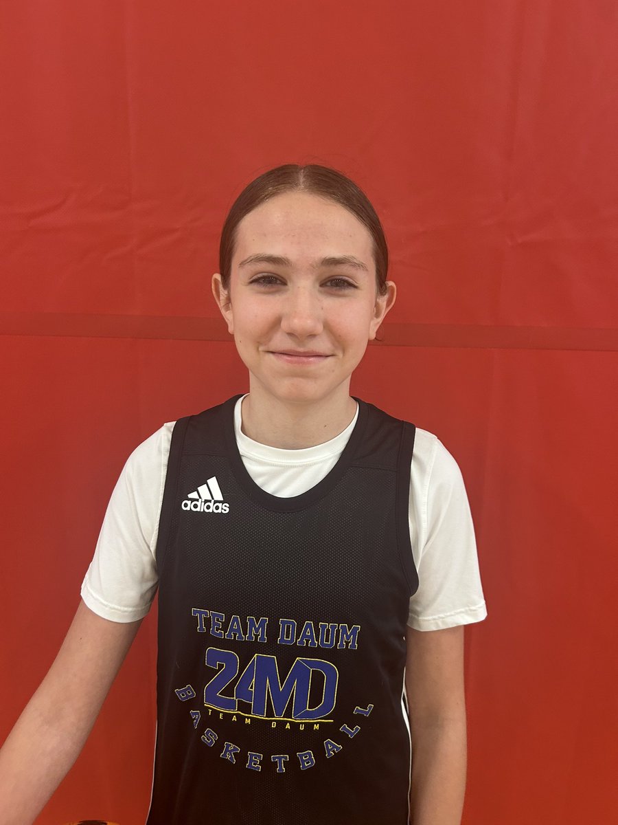 Adelia Summers had a big Spring/Summer for us. She was very consistent played with a high IQ while playing multiple position and excelled at all of them! On the defensive end Adelia was great and took on tough matchups every game! #24MDTeamDaum