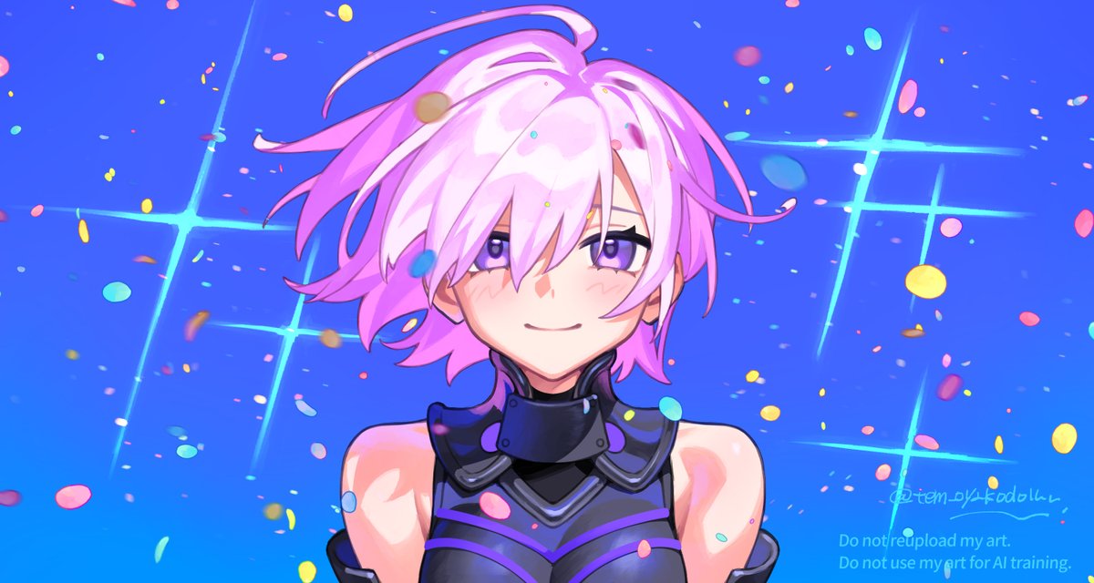 #FGO10周年 #FGOマイベストサーヴァント 
10周年おめでとうございます🌠🌈
出会って2年弱、たくさんの表情を見せてくれてありがとう！
これからも見守らせてね