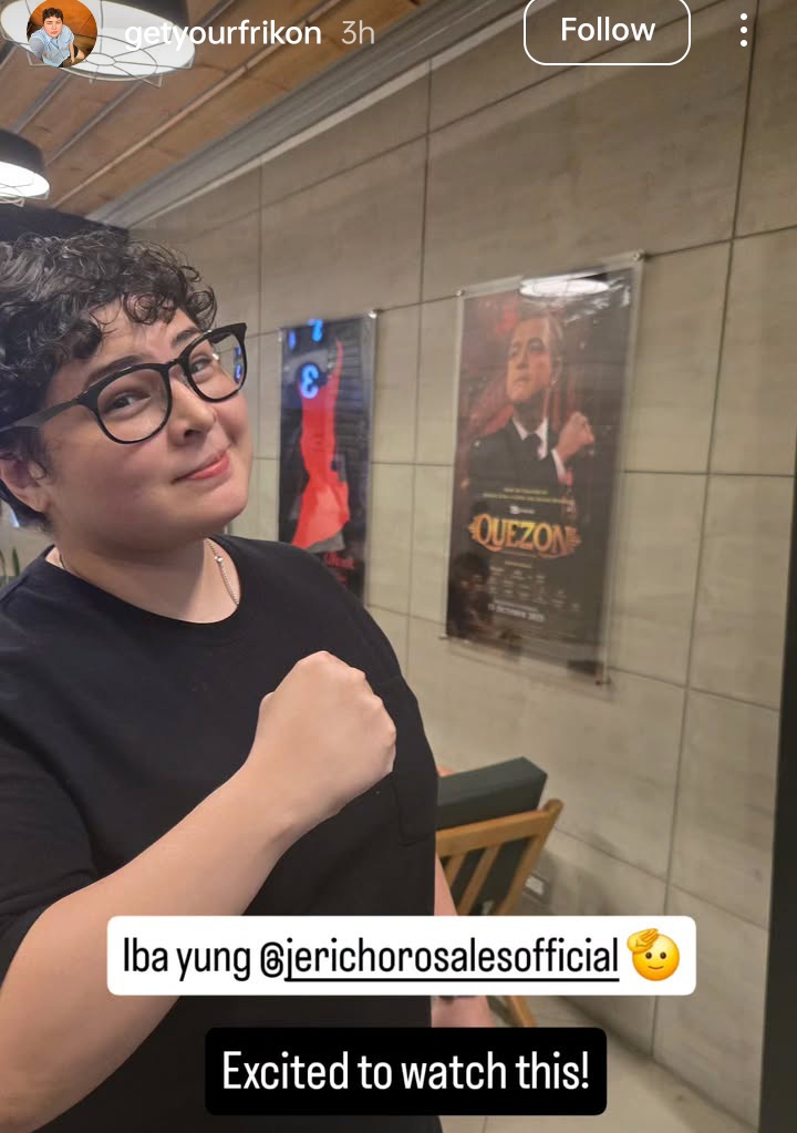 haynako_gg's tweet image. Grabe support ng sibbies and cous ni Janine!!  😭 and some big celebs na nakatrabaho ni sir 🫶

As an OG ni Papa Echs soft na soft ako dito 🥹

#jerichorosales
#QuezonMovie