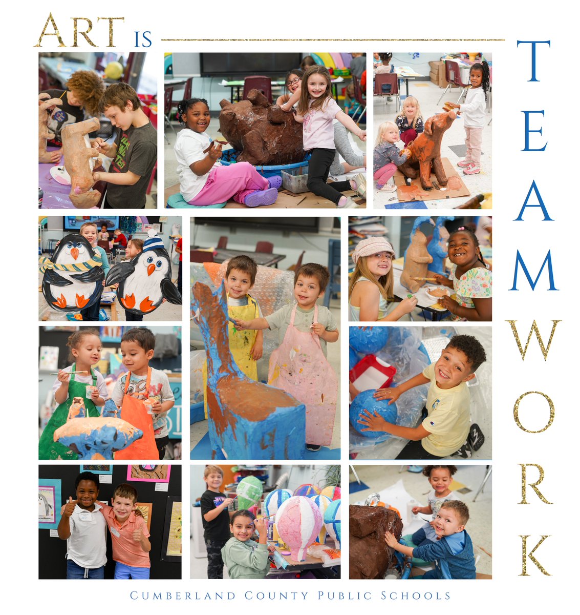 ✨ Art is where CREATIVITY &amp; TEAMWORK come together.✨  

Amazing things happen when ideas are shared, voices are heard, and goals are united. The countdown is on for another exciting year! #HappyMonday