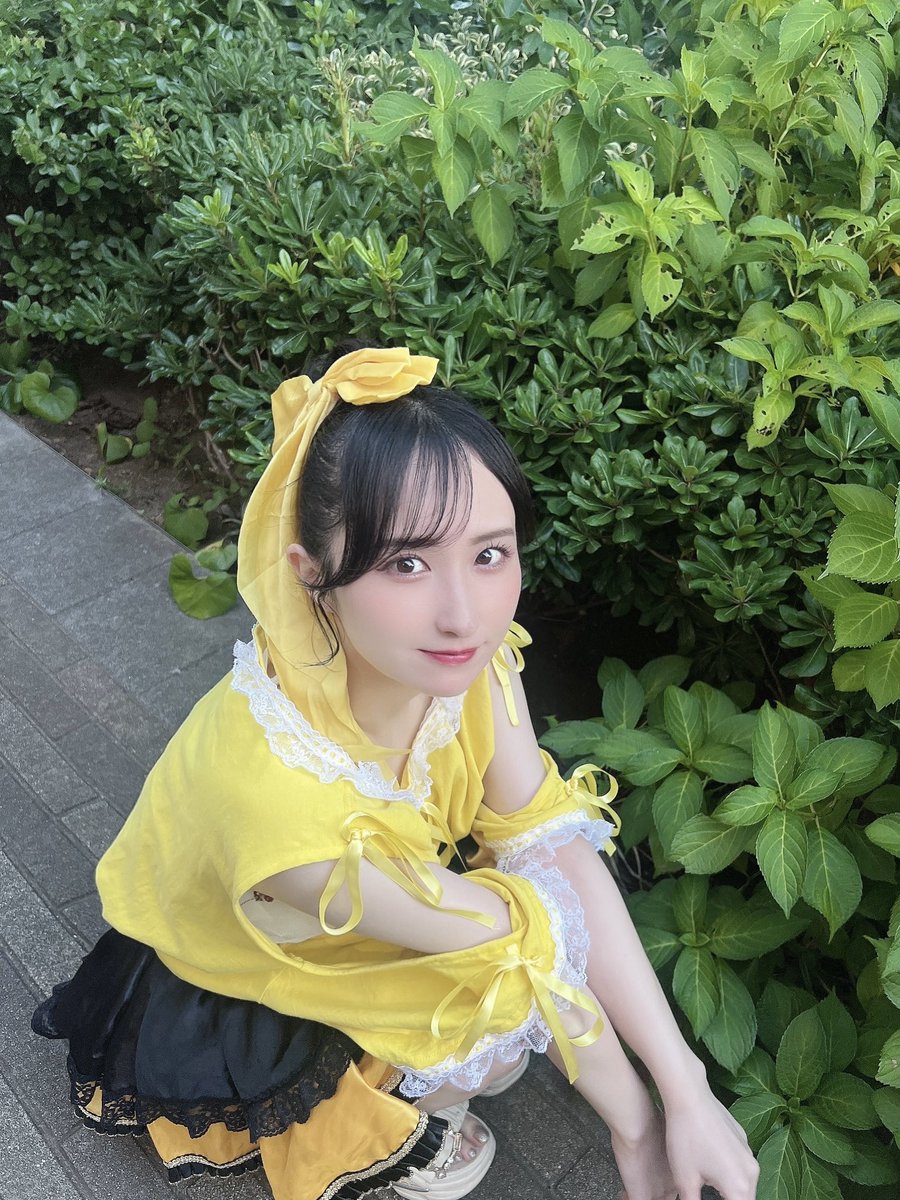 黄色って可愛い☝🏻💛