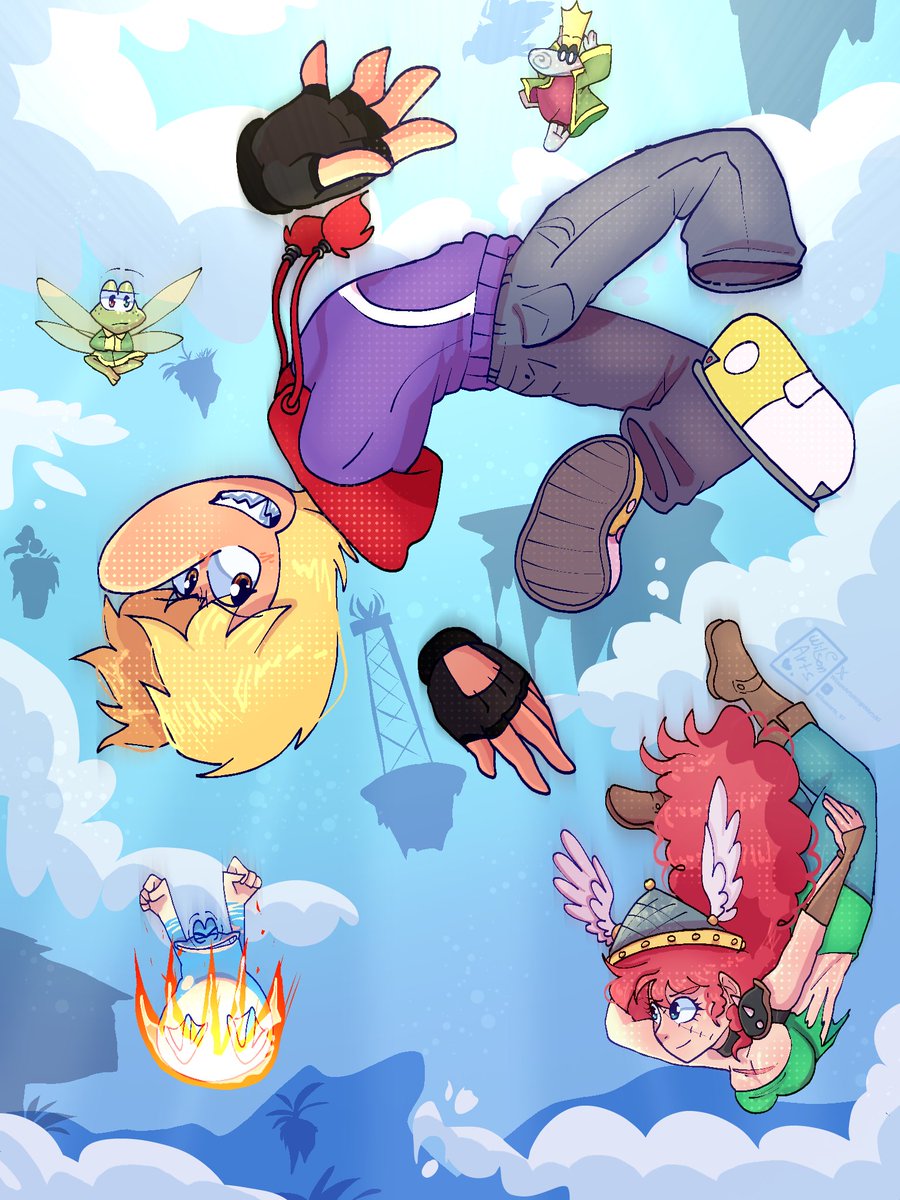 WArts97's tweet image. Stan callendo ⬇️
.
.
#draw #fanart #rayman #raymanfanart