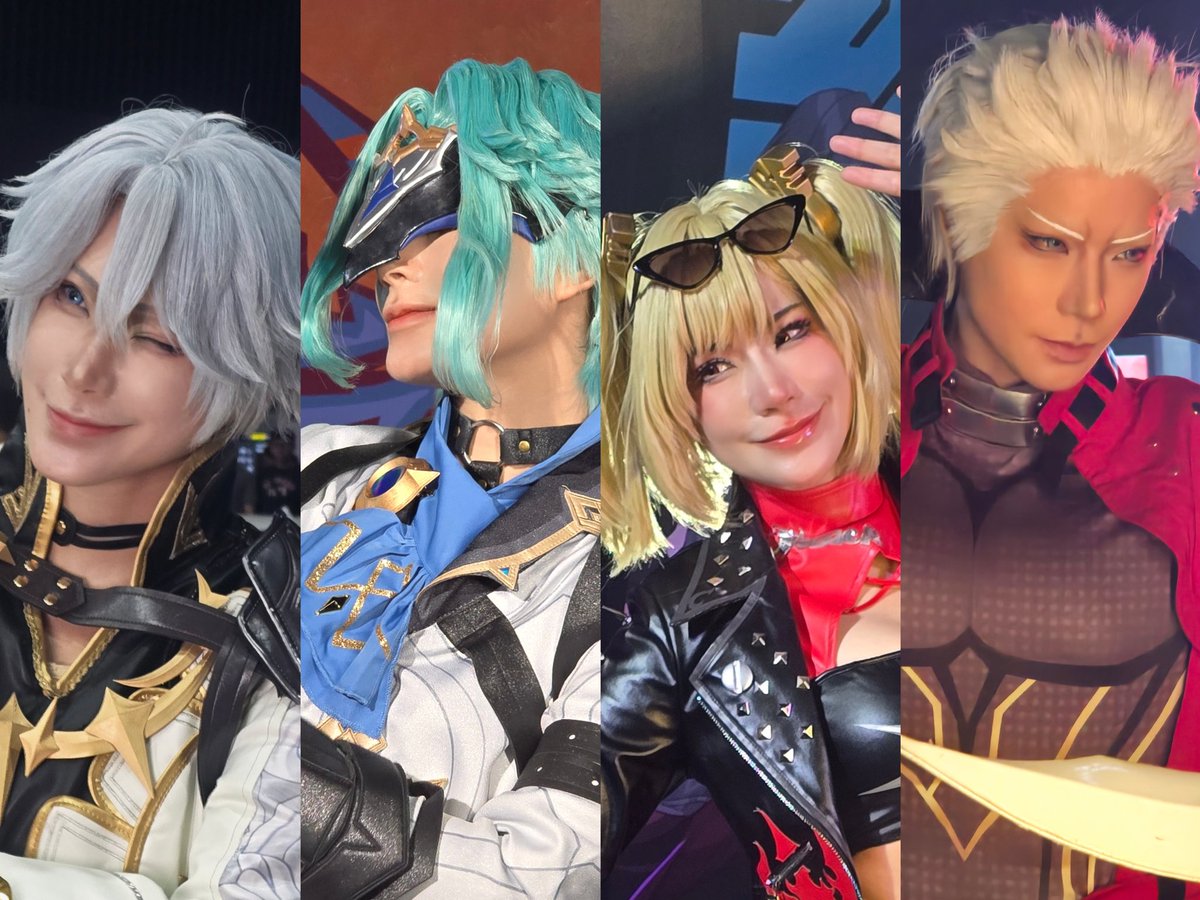 emilcosplayer's tweet image. HoYo FEST 2025 ทั้ง4วัน
ใครได้เจอทั้ง4ร่างคือเก่งมาก ✨
ไหนมาโชว์รูปหน่อย
Phainon : Emil
Dottore : Emil
Burnice : Emil
Archer : Emil
ทำได้ทุกคน ผมทำได้!