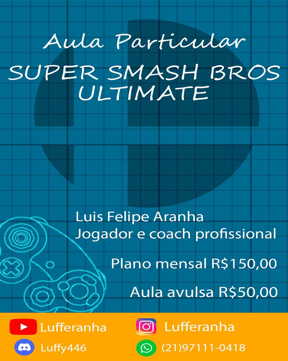 A onça mais gótica de todas, <a href="/Lufferanha/">Lufferanha</a> , representou demais na Super Copa do Brasil 2025 organizado pela <a href="/TeamDASHBR/">Team DASH</a> ! 🖌️

Quer ter aulas com a lenda do Smash Carioca? 🦑
Entra em contato com o Luffy, porque além de ser um excelente jogador, o cara manda MUITO no coaching!