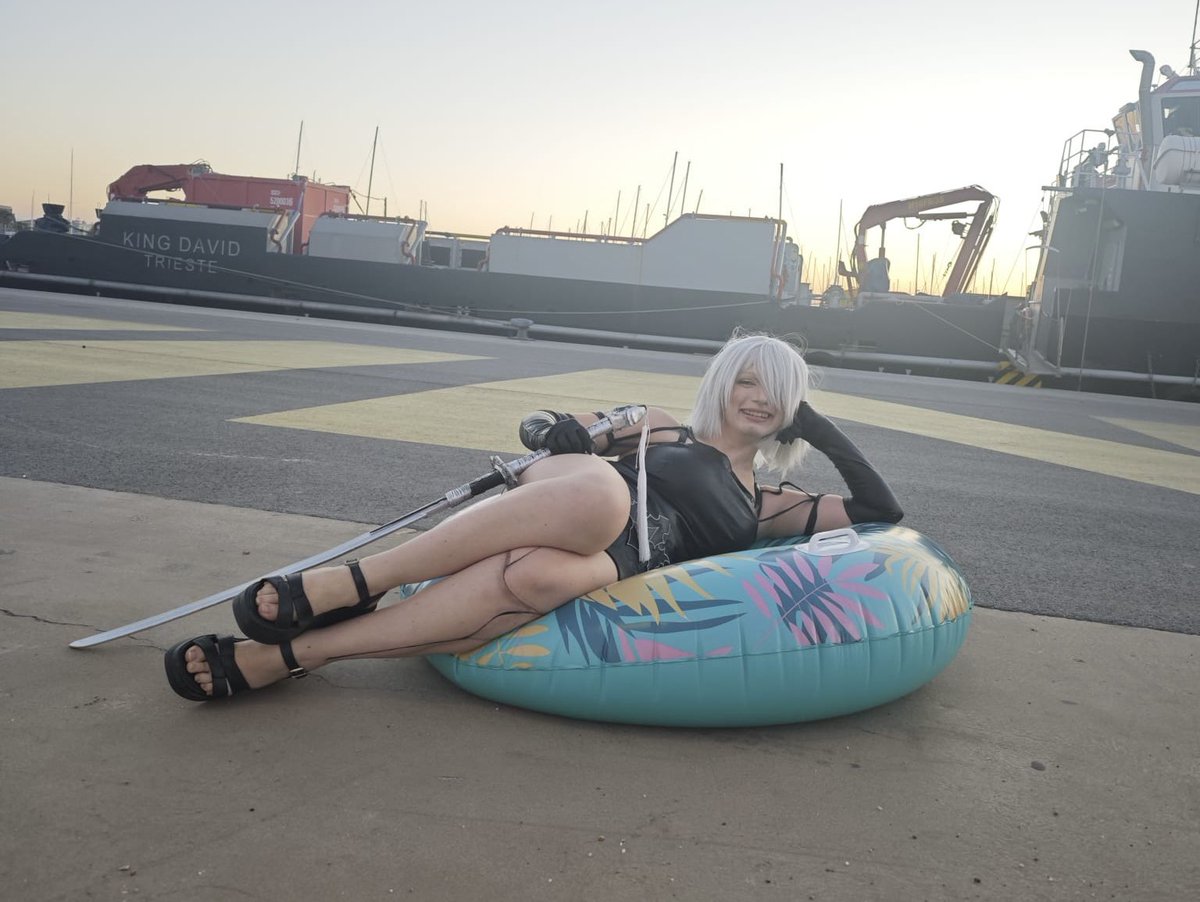Jae☆ (@jaeco_s) on Twitter photo Fav photo from Rimini Comix
<a href="/AndreDarmFranco/">Andrea Darman</a> thanks bro for the amazing shot
#NieRAutomata #A2 #NierAutomataCosplay Fav photo from Rimini Comix
<a href="/AndreDarmFranco/">Andrea Darman</a> thanks bro for the amazing shot
#NieRAutomata #A2 #NierAutomataCosplay