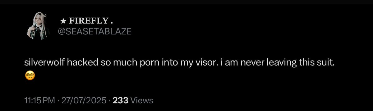 ⠀
⠀
🤨
 
Additionally; did the hacker put her own collection, her homevideos or material curated to the 𝗽𝗼𝗿𝗻 𝗮𝗱𝗱𝗶𝗰𝘁 on there?
⠀
⠀⠀