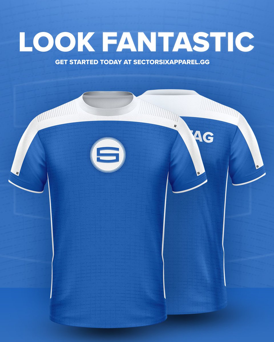 Every team needs a jersey, yours should be fantastic!

Get started at sectorsixapparel.gg