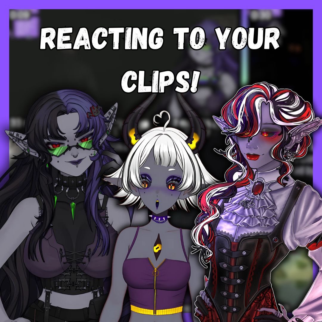 ellwynbrook's tweet image. REACTING TO YOUR FAVORITE STREAM CLIPS‼️🫵 (w/ the homies!!)
Do you have a clip you love? Share it down below 👇 so we can react to it live!
🗓️: Sat, August 2nd
⏰: 8 PM EST
📍: Purple App!
Keep it within TOS please! I’M EXCITED TO SEE WHAT YALL GOT! 😈💜