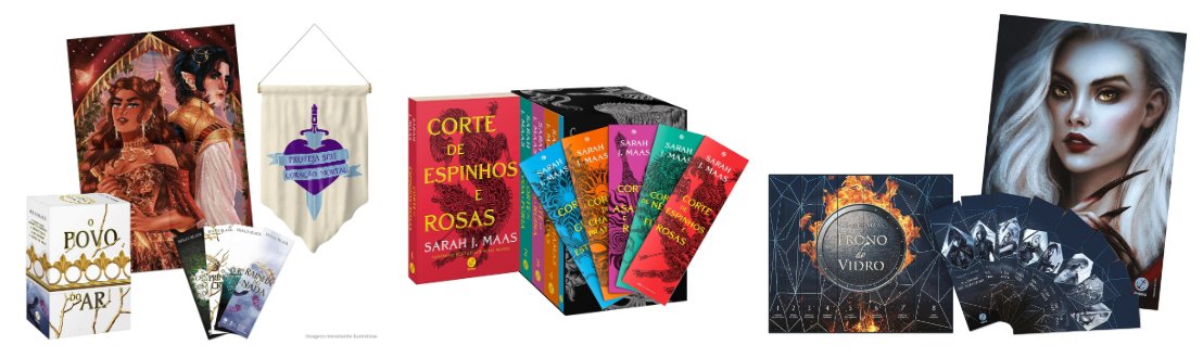 missaolivros's tweet image. 🔥 Novo Cupom • 20% OFF
📚 Box O povo do ar + brindes (R$ 129,12 no PIX)
👉 amzn.to/452RWoF
📚 Box Corte de espinhos e rosas (R$164,98)
👉 amzn.to/4lO1D1l
📚 Box Trono de Vidro (R$ 220,32 no PIX)
👉 amzn.to/41c97D7
🎟 Aplicado automaticamente!
