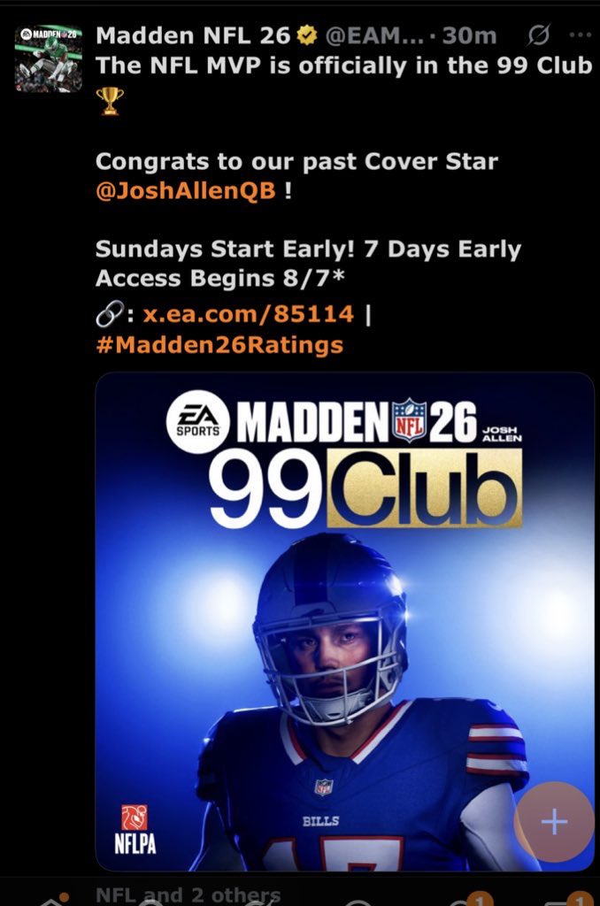 OmegaSenpaiZ's tweet image. Acknowledge him! ACKNOWLEDGE YOUR #99CLUB MEMBER! ACKNOWLEDGE YOUR TRIBAL CHIEF!!! ACKNOWLEDGE YOUR REIGNING NFL MVP HIMSELF ☝️