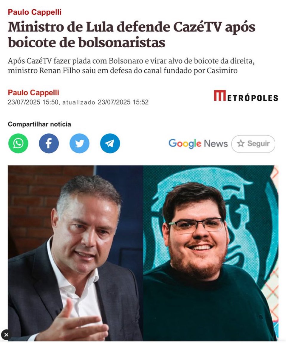 guitodeschini's tweet image. Diga-me quem te defende e te direi quem és. 

DEIXE de seguir @CazeTVOficial