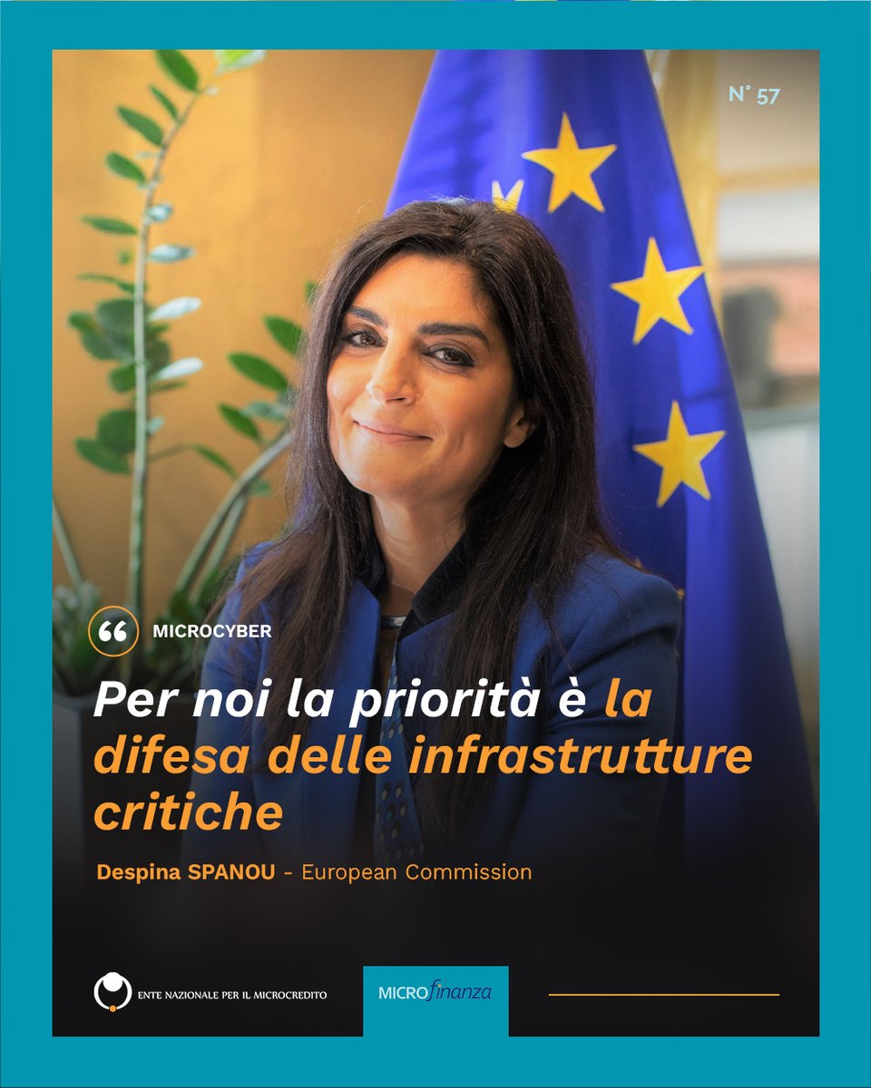 🗣️ “A Bruxelles discutiamo molto sull’importanza della cybersecurity per le nostre società. L’esperienza ci insegna che gli attacchi informatici non sono solo di tipo finanziario [...]”. <a href="/DespinaSpanou/">Despina Spanou</a>

Leggi l’articolo completo 👉 rivista.microcredito.gov.it/component/cont…