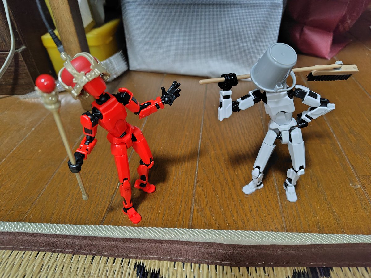 akuro_usuke's tweet image. 赤→「キング」
白→「クリーン」
後々手を加える。
