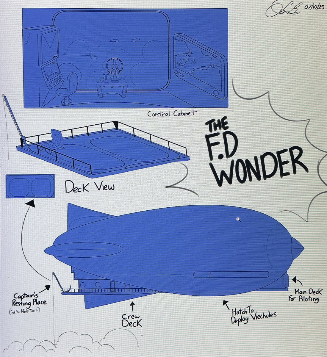 HeyItsSamBB's tweet image. A blimp and its pilot. I gotta add some more shit but yeah there ya go