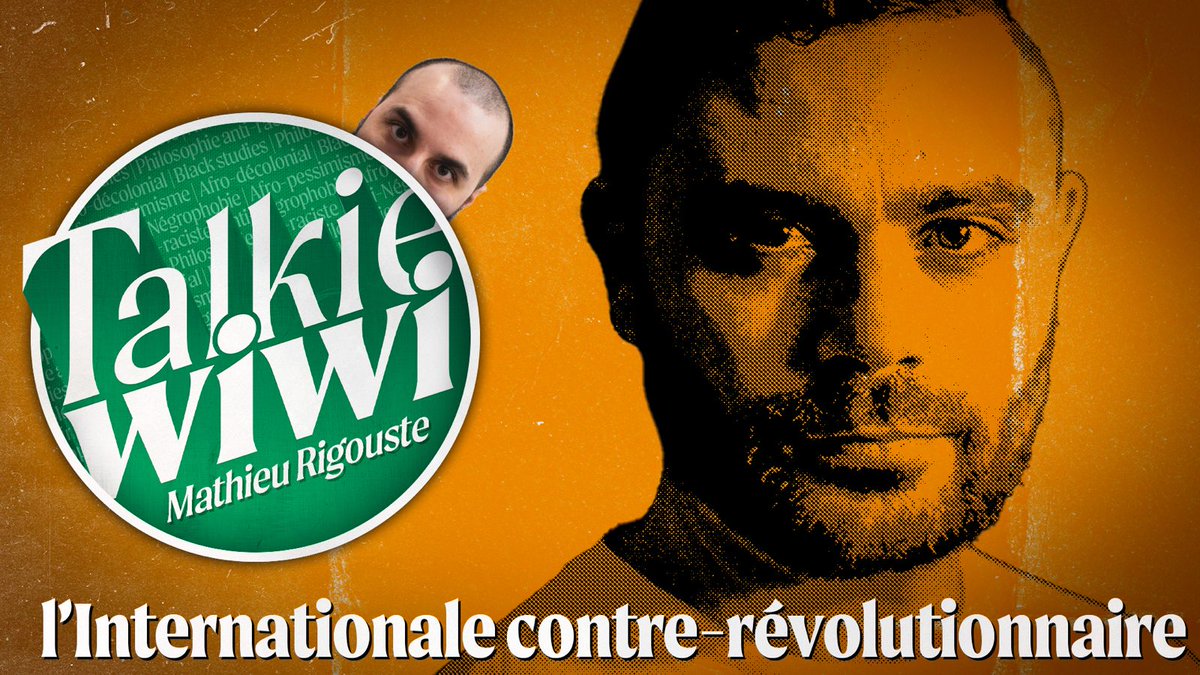 Enfin dans le dernier numéro (20) de la saison j'ai reçu Mathieu Rigouste, un chercheur révolutionnaire, qui a étudié en profondeur les mécanismes de repression des Etats modernes (Police, Armée, Renseignement), et a un adage : un seul héros, le peuple 

youtu.be/Z__upj8g_10?si…