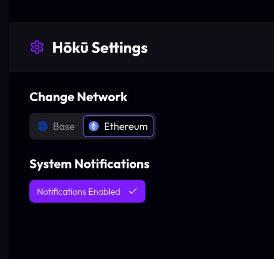 deep3labs's tweet image. GM 🥐 Ethereum is now LIVE on Hōkū! 

Now, users can freely switch between networks, and capture the maximum amount of alpha across chains. 🤓

More networks coming soon, tag the next network you want to see. 👀