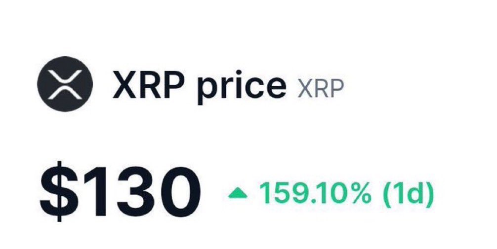 Token_Trek01's tweet image. 🚨 How would you react if you woke up to $XRP at $130 overnight? 😳💥
A dream scenario or the next big move?