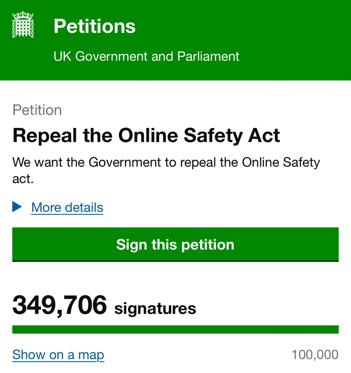Mental.

Awfully implemented Online safety act
petition.parliament.uk/petitions/7229…

Considering banning VPNs

Trying to force Apple to give a backdoor into encrypted data…

support.apple.com/en-gb/122234

Absolutely bonkers, all suggested by idiots with no cyber awareness or thought process.