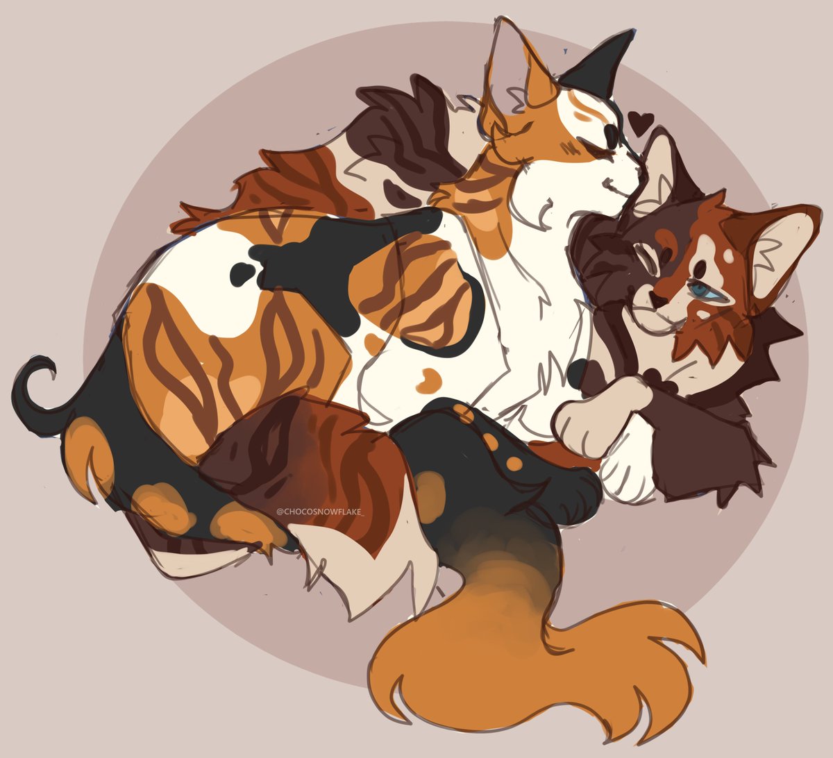 chocosnowflake_'s tweet image. meows.
#warriorcats #wc #oc