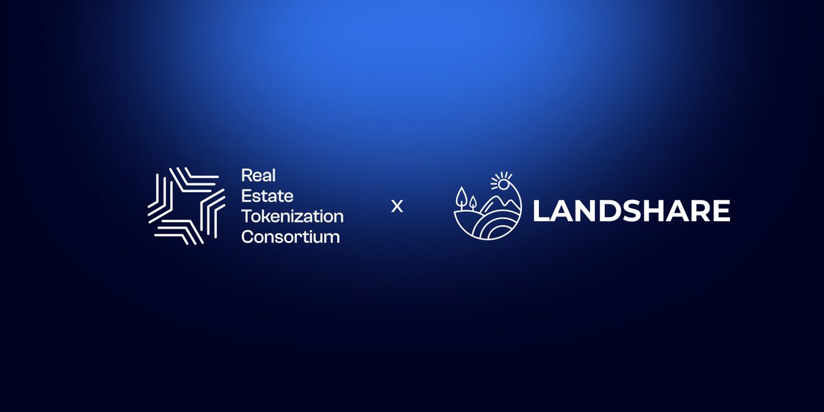 Partnership Announcement 🤝

Welcome <a href="/Landshareio/">Landshare</a> to the Real Estate Tokenization Consortium!

We’ll work together on clear standards for safe, scalable tokenization and help issuers, funds and institutions build compliant, interoperable RWAs.