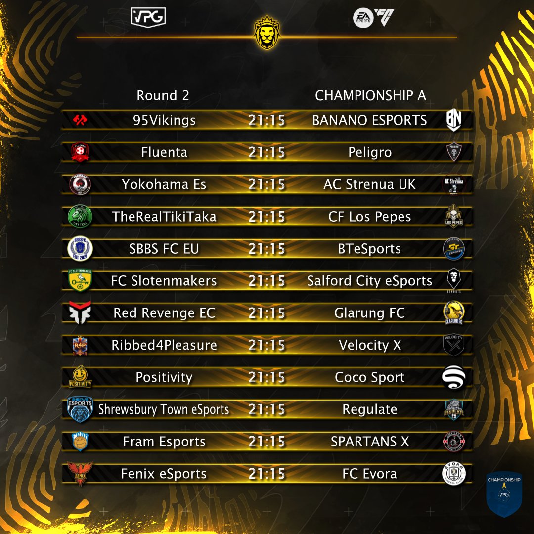 Banano Esports (@bananoesport) on Twitter photo #MATCHDAY | Hoy empezamos <a href="/OfficialVPG/">Virtual Pro Gaming</a> Summer Europa:
🆚<a href="/95Vikings_VPG/">95Vikings VPG</a>
🆚 <a href="/R4P11s/">R4P</a>
Good luck tonight!
#BANANOFORCE 🌴 #MATCHDAY | Hoy empezamos <a href="/OfficialVPG/">Virtual Pro Gaming</a> Summer Europa:
🆚<a href="/95Vikings_VPG/">95Vikings VPG</a>
🆚 <a href="/R4P11s/">R4P</a>
Good luck tonight!
#BANANOFORCE 🌴