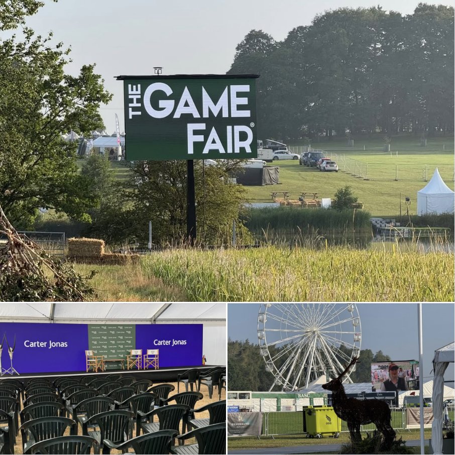🌟Promoting The Game Fair programme, sponsors &amp; partners with LED🦌🦆🎣

We were at Ragley Hall over the weekend supplying #LEDscreens for The Game Fair.

Contact AV Matrix to hire LED screens for your next outdoor event:

📞 01937 844 320
🌐 av-matrix.com

#EventProfs