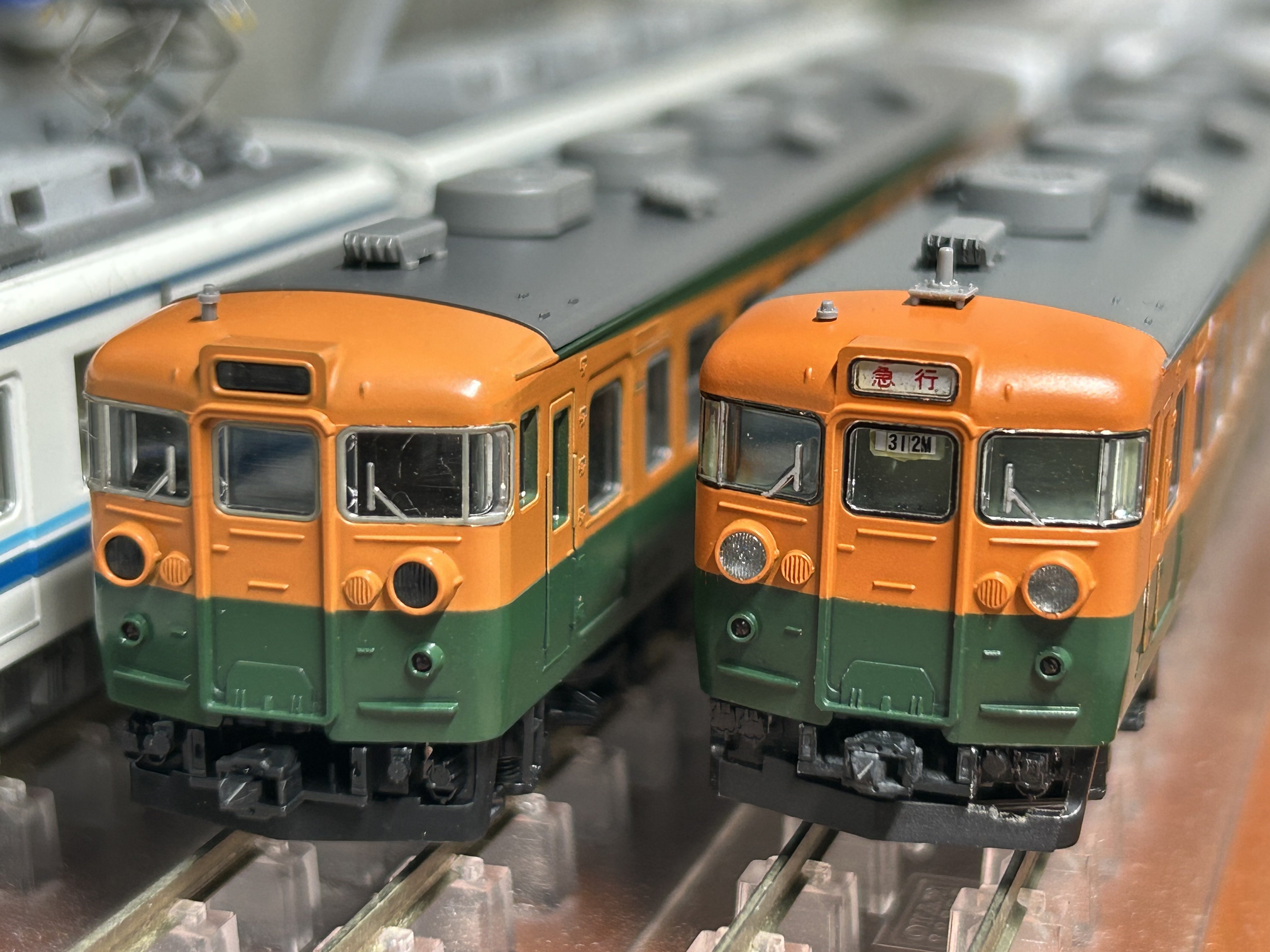 HG密連化 719系 T車2両増結 標準色 扉と連絡部分色入 東急 9000系 2次車 東横線 増結用中間車4輛セット (動力無し