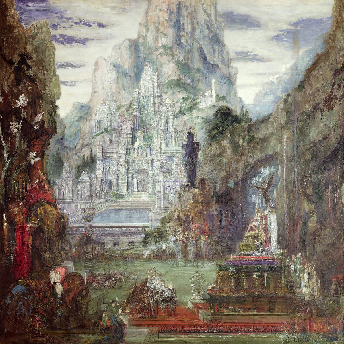 dashingswordman's tweet image. The Triumph of Alexander the Great
Gustave Moreau