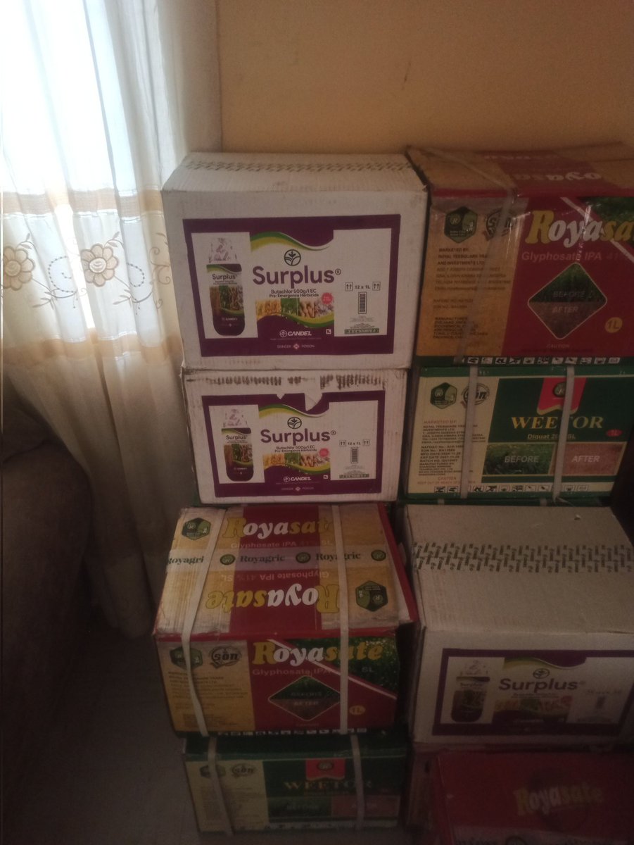 S_kangmi's tweet image. I have herbicide for sale...
50k per carton. You know it&apos;s a deal if you know this stuff.