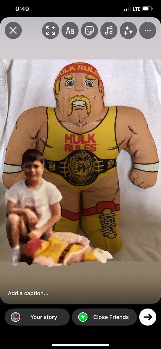 NagzManianDevil's tweet photo. Found this gem 💎 of my brother Steven with our Hulk Hogan wrestling buddy… my brother and Hulk Hogan were both born on August 11th & now both have passed… #SoSoSad #TheNine https://t.co/VNgR6yfxJn