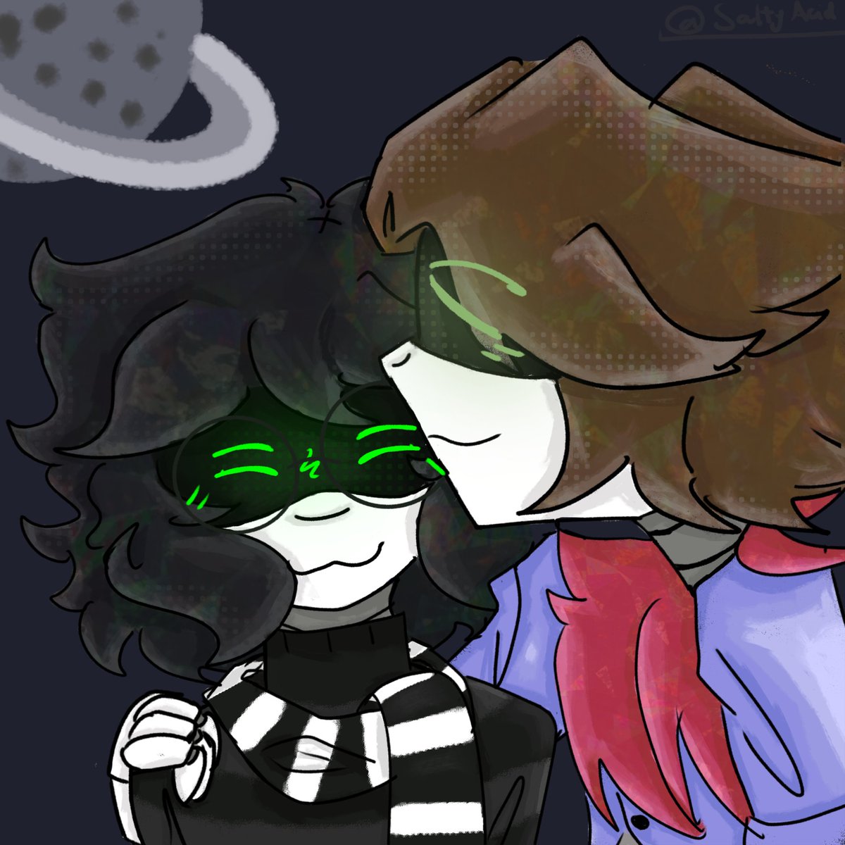 SaltyAc1d's tweet image. Gift art for GREENBUDDIES!!!
@civiry @RemmiHatesLife
