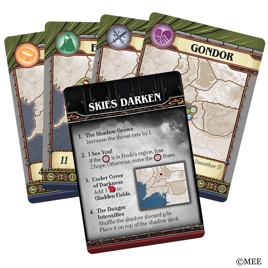 As members of the Fellowship and the allies who rise to aid them, you must embark on a journey that may either save or doom Middle-earth. Will the One Ring be cast into the fire, or will the bearer be lost to despair? archo.co/41bI4rz

#ZManGames #PandemicSystem #LOTR