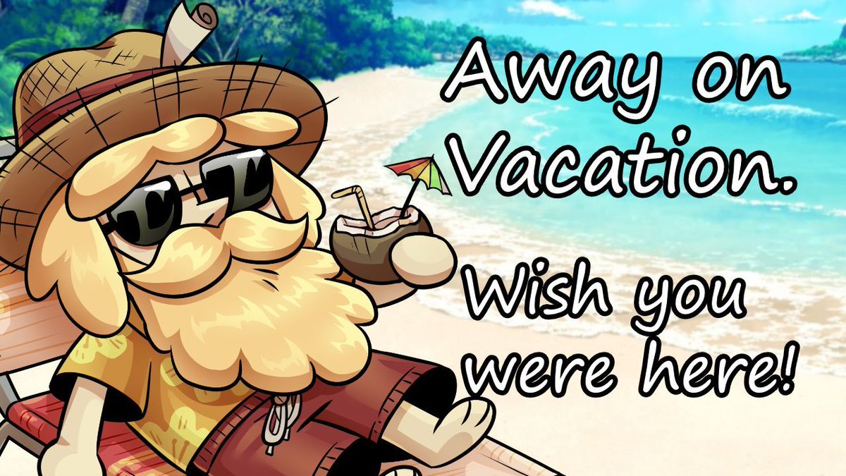 I am away on vacation! Excited for a break from all the bull.

I will be gone all of August. I'll see you guys in September!

I'm off to Gen Con, Hawaii, and beyond with good friends and excellent company who I am blessed to have in my life.

Be safe! And see you soon.