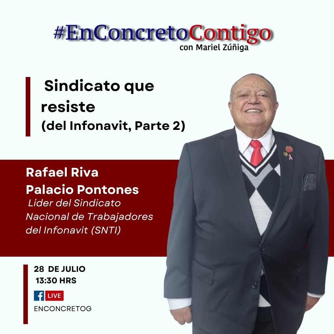 EN CONCRETO (@enconcreto) on Twitter photo 🔍 Rafael Riva Palacio Pontones, líder del Sindicato Nacional de Trabajadores del #Infonavit ( <a href="/ComiteSnti/">Comité Ejecutivo Nacional del SNTI</a>) en #EnConcretoContigo habla claro sobre lo que está ocurriendo dentro del Instituto.
⚠️ ¿Qué está pasando con los derechos laborales? ¿Por qué el Sindicato denuncia falta 🔍 Rafael Riva Palacio Pontones, líder del Sindicato Nacional de Trabajadores del #Infonavit ( <a href="/ComiteSnti/">Comité Ejecutivo Nacional del SNTI</a>) en #EnConcretoContigo habla claro sobre lo que está ocurriendo dentro del Instituto.
⚠️ ¿Qué está pasando con los derechos laborales? ¿Por qué el Sindicato denuncia falta