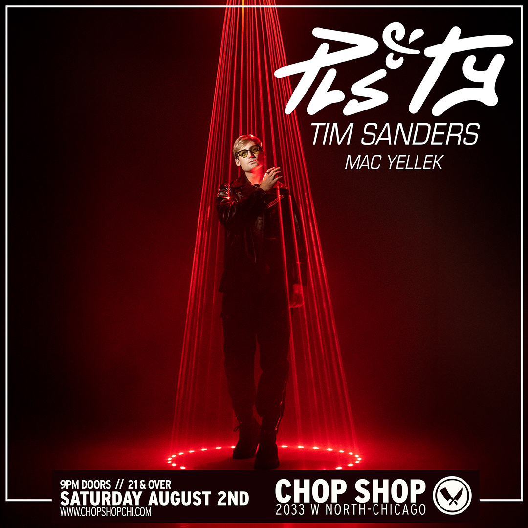 🎧PLS&amp;TY is <a href="/edmtrainapp/">edmtrain</a>'s artist of the week! Catch him with Tim Sanders and Mac Yellek at Chop Shop this Saturday, August 2. 

Don’t miss out—get your tickets before they’re gone! link.dice.fm/p6ca825348d4